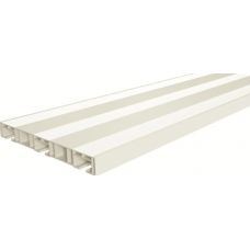 Карниз пластиковый трехрядный 3 м SlimFlex Турция